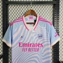 Camisa Arsenal Treino 2023/24 - Adidas Torcedor Masculina - Azul/Rosa