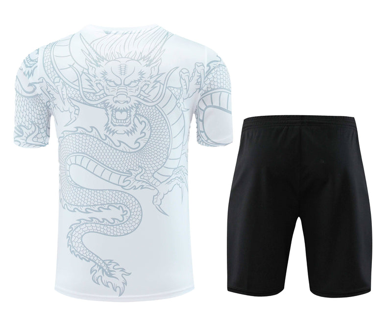Kit Treino (Camisa + Shorts) - Real Madrid 2024/25 Dragon
