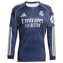 Camisa Real Madrid Home 2025/26 - Torcedor Masculina - Manga Longa