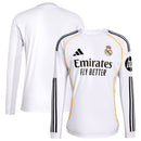 Camisa Real Madrid 2025/26 - Torcedor Masculina - Manga Longa