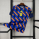Camisa Seleção Espanha Pré Jogo 2026/27 - Adidas Torcedor Masculina - Azul/Laranja
