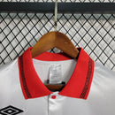 Camisa Flamengo 1986/87 - Umbro Retrô Masculina - Branca/Vermelha