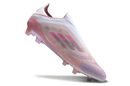 Chuteira Campo Adidas F50 - Lamine Yamal - Branca/Rosa
