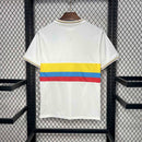 Camisa Pronta Entrega Seleção Colômbia 100 anos 2025/26 - Adidas Torcedor Masculina - Branca/Colorida