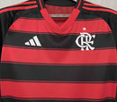 Camisa Flamengo Home 2025/26 - Adidas Torcedor Feminina - Vermelha/Preta