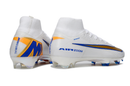Chuteira Campo Nike Air Zoom Mercurial - Superfly IIX Elite  - Branca/Azul