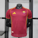 Camisa Bordo Home 2025/26 - Adidas Jogador Masculina - Bordo/Laranja