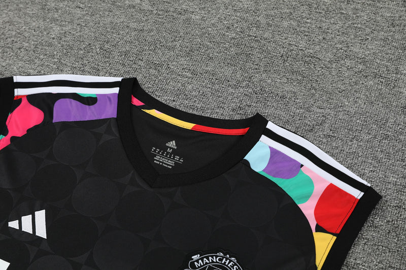 Kit Treino (Regata + Shorts) - Manchester United 2024/25