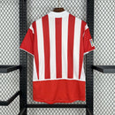 Camisa Atlético de Madrid Home 2002/03 - Nike Retrô Masculina - Vermelha/Branca