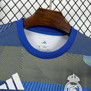 Camisa Real Madrid Treino 2025/26 - Adidas Torcedor Masculina - Azul/Cinza