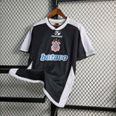 Camisa Corinthians Away 2000/01 - Topper Retrô Masculina - Preta/Branca