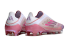 Chuteira Campo Adidas F50 - Lamine Yamal - Branca/Rosa