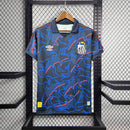Camisa Santos Third 2023/24 - Umbro Torcedor Masculina - Azul/Vermelha