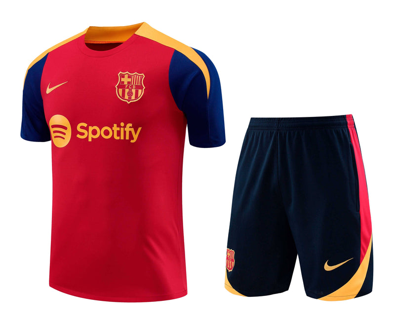 Kit Treino (Camisa + Shorts) - Barcelona 2024/25