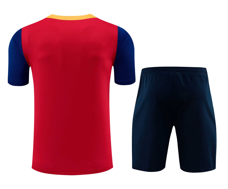 Kit Treino (Camisa + Shorts) - Barcelona 2024/25