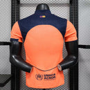 Camisa Barcelona Third 2025/26 - Nike Jogador Masculina - Laranja/Azul