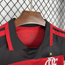 Camisa Flamengo Home 2026/27 - Adidas Torcedor Feminina - Vermelha/Preta