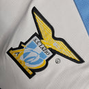 Camisa Lazio Away 1998/00 - Puma Retrô Masculina - Branca/Azul
