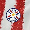 Camisa Seleção Paraguai Away 2026/27 - Puma Torcedor Masculina - Branca/Vermelha