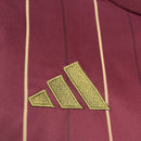 Camisa Roma Home 2024/25 - Adidas Torcedor Masculina - Vermelha/Dourada
