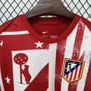Camisa Atlético de Madrid Treino 2025/26 - Nike Torcedor Masculina - Vermelha/Branca