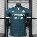Camisa Real Madrid Away 2026/27 - Adidas Jogador Masculina - Verde/Branca
