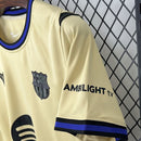Camisa Barcelona Away 2025/26 - Nike Torcedor Masculina - Bege/Azul