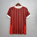 Camisa Milan Home 2011/12 - Adidas Retrô Masculina - Vermelha/Preta