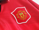 Camisa Manga Longa Manchester United Home 1994/96 - Umbro Retrô Masculina - Vermelha/Preta