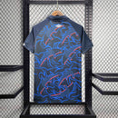 Camisa Santos Third 2023/24 - Umbro Torcedor Masculina - Azul/Vermelha