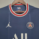 Camisa PSG Home 2021/22 - Nike Retrô Masculina - Azul/Vermelha