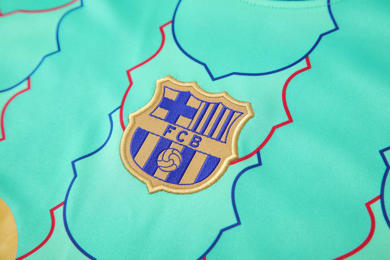 Kit Treino (Camisa + Shorts) - Barcelona 2024/25