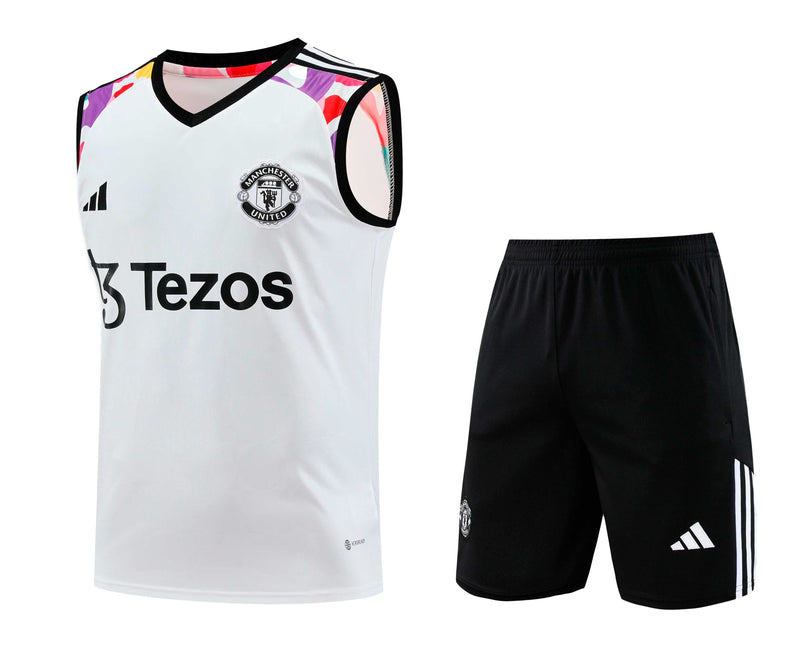 Kit Treino (Regata + Shorts) - Manchester United 2024/25