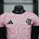 Camisa Flamengo Edição Especial 2025/26 - Adidas Jogador Masculina - Branca/Rosa