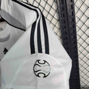 Camisa Pronta Entrega Real Madrid Home 2006/07 - Adidas Retrô Masculina - Branca/Cinza