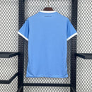 Camisa Lazio Home 2025/26 - Mizuno Torcedor Masculina - Azul/Branca