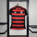 Camisa Flamengo Home 2025/26 - Adidas Torcedor Feminina - Vermelha/Preta