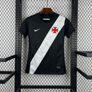 Camisa Vasco da Gama Home 2026/27 - Nike Torcedor Feminina - Preta/Branca