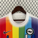 Camisa Brigthon Treino 2024/25 - Nike Torcedor Masculina - Branca/Colorida