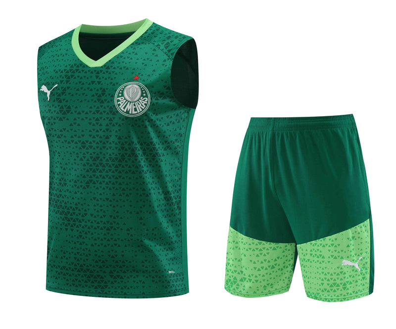 Kit Treino (Regata + Shorts) - Palmeiras 2024/25