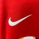 Camisa Atlético de Madrid Away 2001/02 - Nike Retrô Masculina - Vermelha/Preta