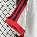 Camisa Flamengo Away 1981/82 - Adidas Retrô Masculina - Branca/Vermelha