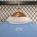 Camisa Seleção Uruguai Home 2024/25 - Puma Torcedor Masculina - Azul/Branca