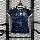 Camisa Seleção Argentina Away 2026/27 - Adidas Torcedor Feminina - Preta/Azul