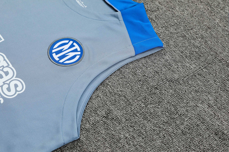 Kit Treino (Regata + Shorts) - Inter de Milão 2024/25