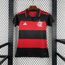 Camisa Flamengo Home 2026/27 - Adidas Torcedor Feminina - Vermelha/Preta