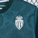 Camisa Mônaco Third 2025/26 - Mizuno Torcedor Masculina - Verde/Branca