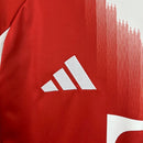 Camisa Pronta Entrega Bayern Munique Home 2025/26 - Adidas Torcedor Masculina - Vermelha/Branca