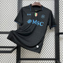 Camisa Napoli Third 2025/26 - EA7 Torcedor Masculina - Preta/Azul