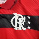 Camisa Flamengo 1995/96 - Retrô Masculina - Vermelha/Preta